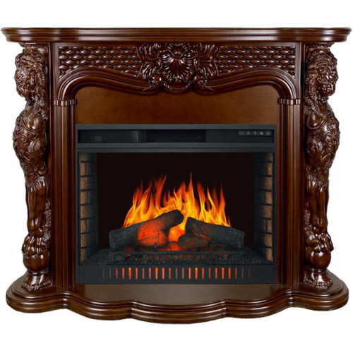 Royal Flame Castle - Темный дуб с очагом Vision 30 EF LED FX