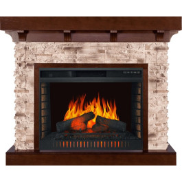 Royal Flame Chalet - Темный дуб с очагом Vision 30 EF LED FX