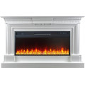 Royal Flame Chelsea - Белый (Ширина 1350 мм) с очагом Vision 42 LED