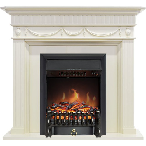 Royal Flame Corfu - Слоновая кость с очагом Fobos FX Black