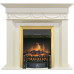Royal Flame Corfu - Слоновая кость с очагом Fobos FX Brass