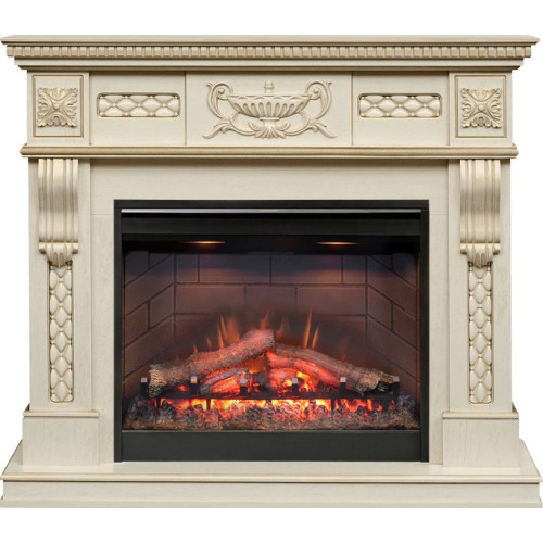 Dimplex Corsica - Слоновая кость с патиной с очагом Symphony 26 DF2608-INT Dimplex Corsica - Слоновая кость с патиной с очагом Symphony 26 DF2608-INT