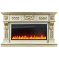 Royal Flame Corsica - Слоновая кость с патиной (Ширина 1500 мм) с очагом Vision 42 LED