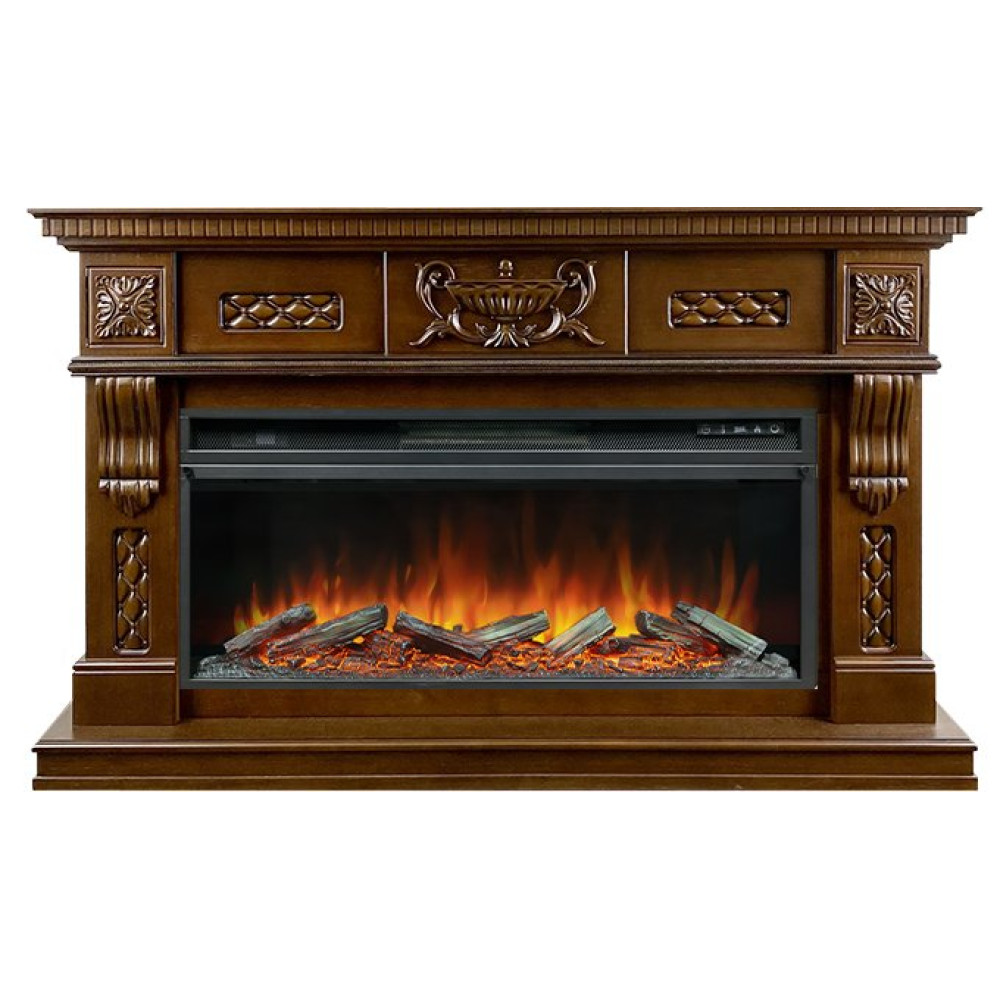 Royal Flame Corsica - Темный дуб с очагом Vision 42 LOG LED