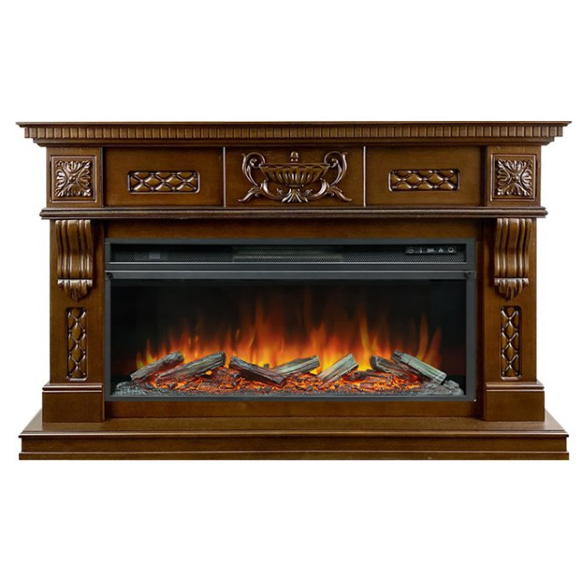 Royal Flame Corsica - Темный дуб с очагом Vision 42 LOG LED