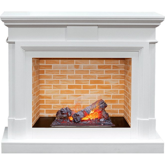 Dimplex Coventry - Белый / Кирпич с очагом Cassette 400 NH