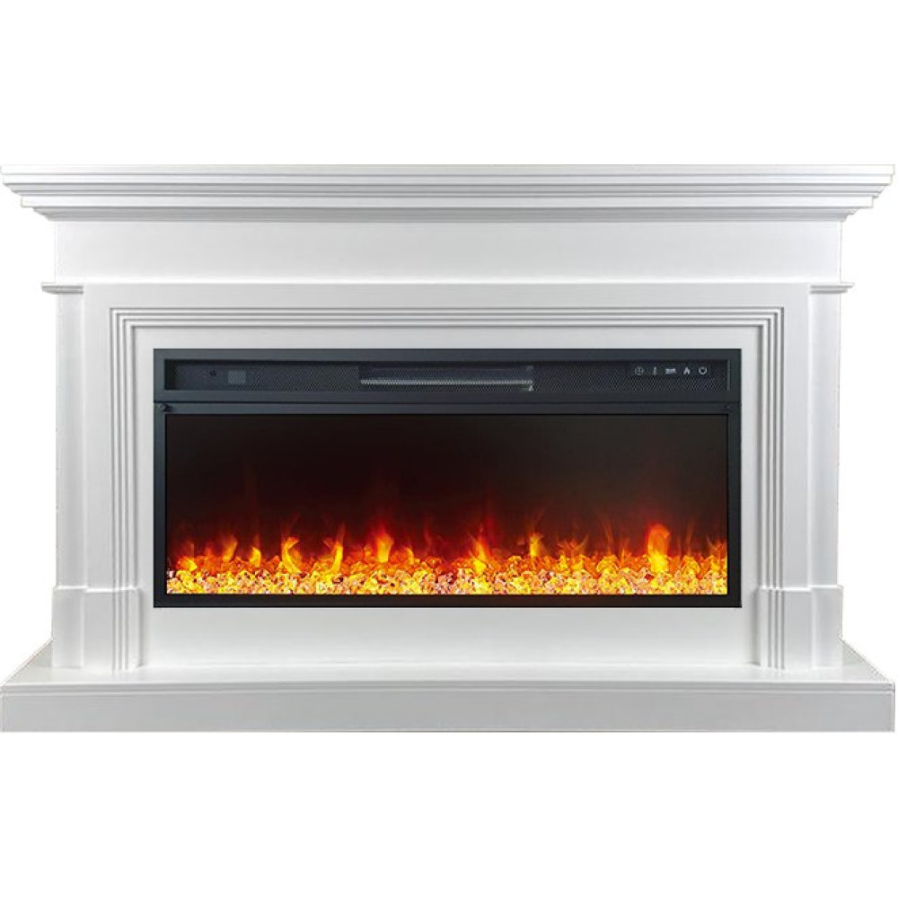Royal Flame Coventry - Белый (Ширина 1400 мм) с очагом Vision 42 LED