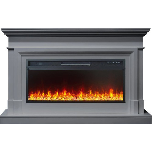 Royal Flame Coventry - Серый (Ширина 1400 мм) с очагом Vision 42 LED