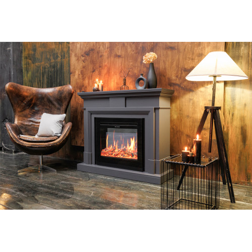 Royal Flame Coventry Grey - Серый с очагом Dioramic 28 LED FX