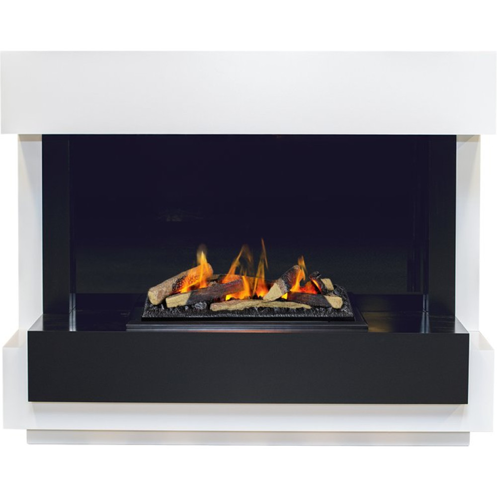 Dimplex Cube - Белый с черным с очагом Cassette 600 LNH-INT