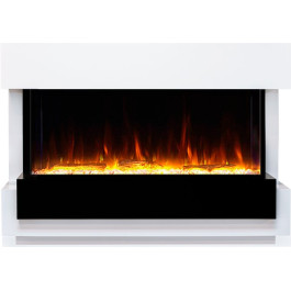 Royal Flame Cube 36 - Белый с черным с очагом Astra 36 RF