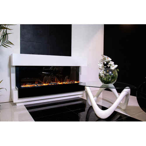 Royal Flame Cube 50 - Серый графит с очагом Astra 50 RF