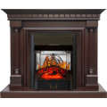 Royal Flame Dallas - Темный дуб с очагом Majestic FX M Black
