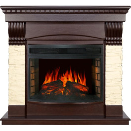 Royal Flame Denver - Темный дуб с очагом Dioramic 25 LED FX
