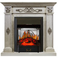Royal Flame Derby - Old silver с очагом Majestic FX M Black