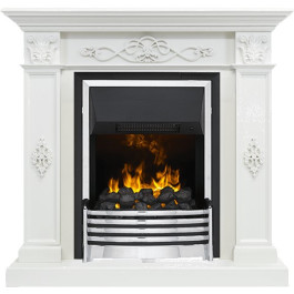 Dimplex Derby - Белый дуб с очагом Flagstaff