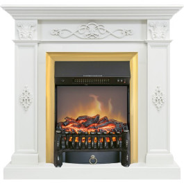 Royal Flame Derby - Белый дуб с очагом Fobos FX M Brass