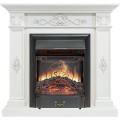 Royal Flame Derby - Белый дуб с очагом Majestic FX Black