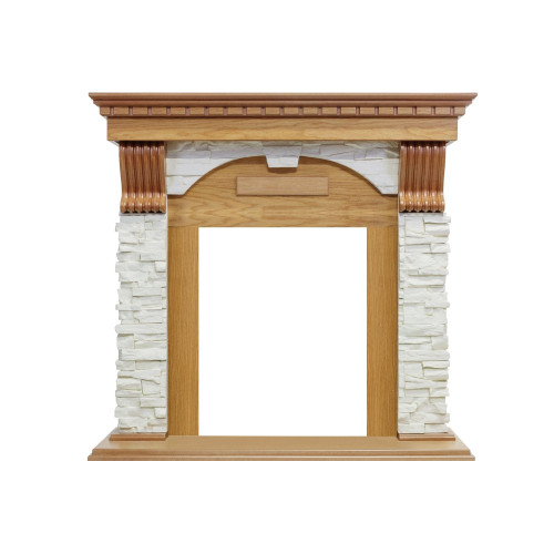 Dimplex Dublin - Дуб / Сланец белый