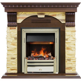 Dimplex Dublin - Темный дуб / Сланец с очагом Cavendish