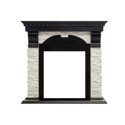 Royal Flame Dublin - Венге / Сланец белый с очагом Aspen Black