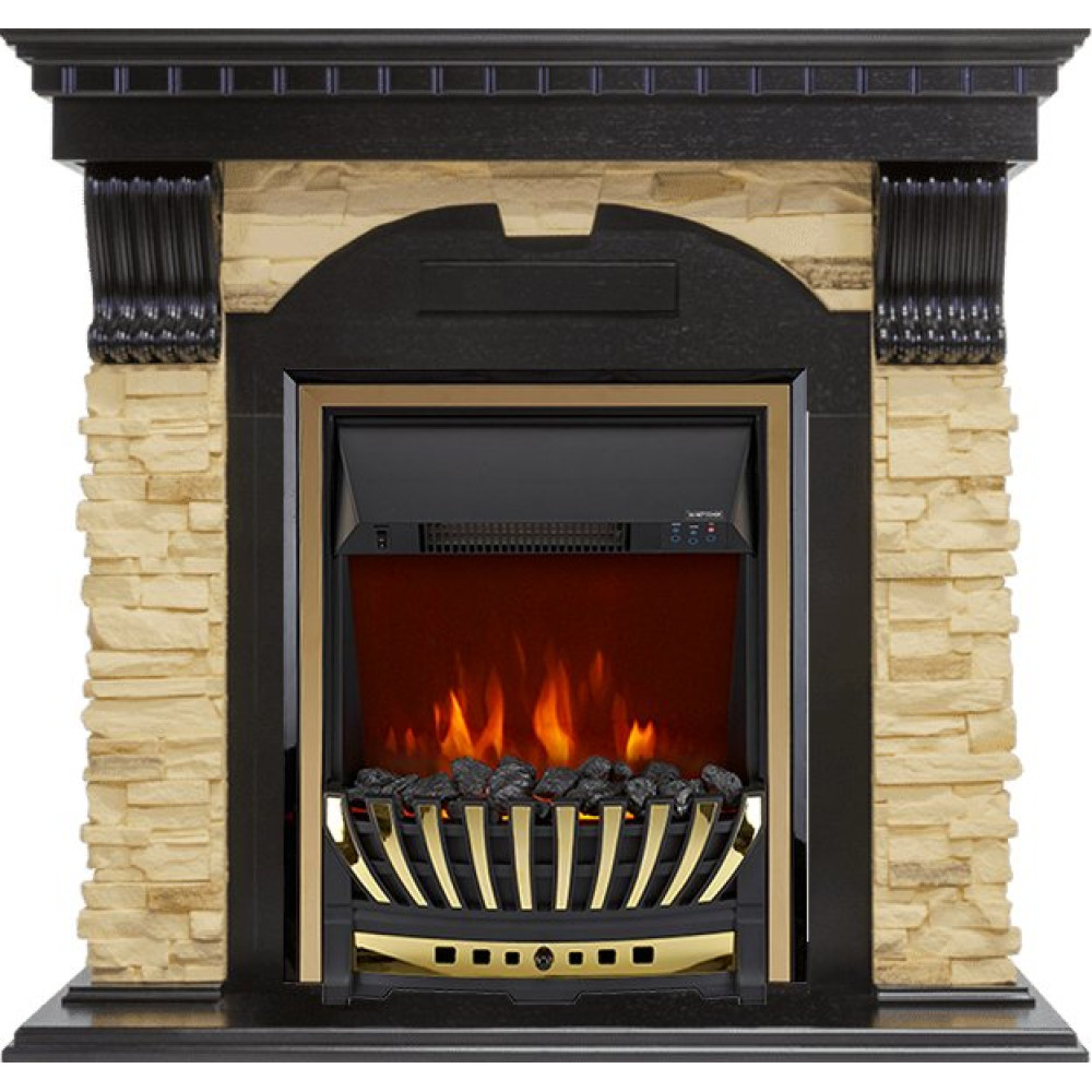 Royal Flame Dublin - Венге / Сланец с очагом Aspen Gold