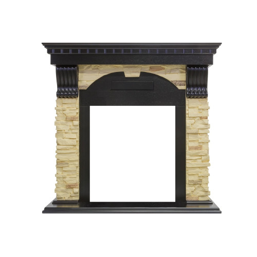 Royal Flame Dublin - Венге / Сланец с очагом Fobos FX Black