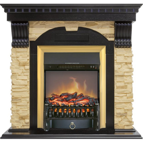 Royal Flame Dublin - Венге / Сланец с очагом Fobos FX M Brass