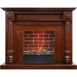 Dimplex Edinburg - Орех / Кирпич с очагом Juneau