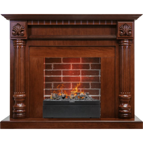 Dimplex Edinburg - Орех / Кирпич с очагом Juneau