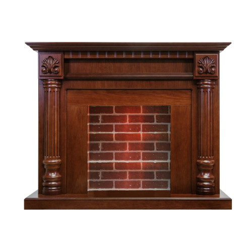 Dimplex Edinburg - Орех / Кирпич с очагом Juneau