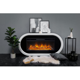 Royal Flame Ellips - Белый с черным (ширина 1450 мм)