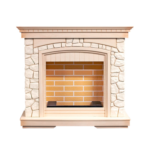 Dimplex Glasgow - Слоновая кость с патиной/Белый с очагом Cassette 400 NH