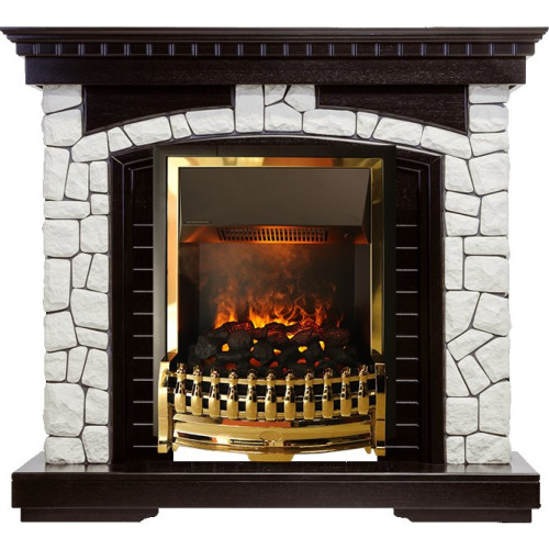 Dimplex Glasgow - Венге / Белый с очагом Atherton