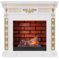 Dimplex Greece - Белый с золотом с очагом Cassette 400 NH