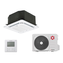 Kentatsu KSZTA35HFAN1R / KSUTA35HFAN1L / KPU65-D кассетный кондиционер