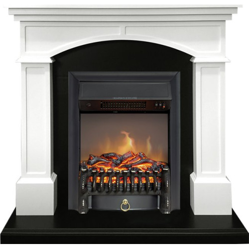 Royal Flame Langford - Белый с черным с очагом Fobos FX M Black