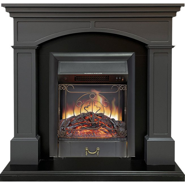 Royal Flame Langford - Серый графит с очагом Majestic FX Black