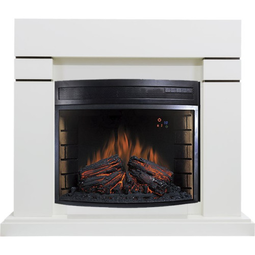 Royal Flame Lindos - Белый с очагом Dioramic 28 LED FX