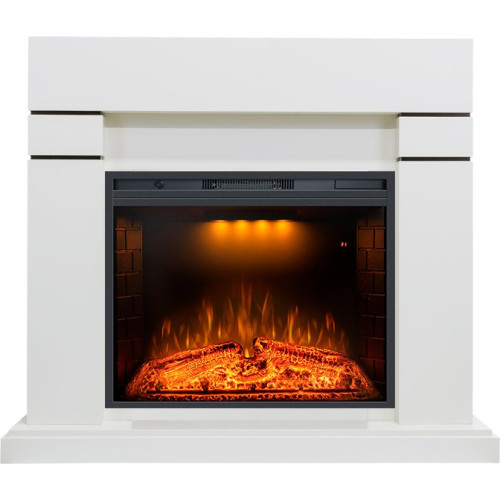 Royal Flame Lindos - Белый с очагом Emerald 28