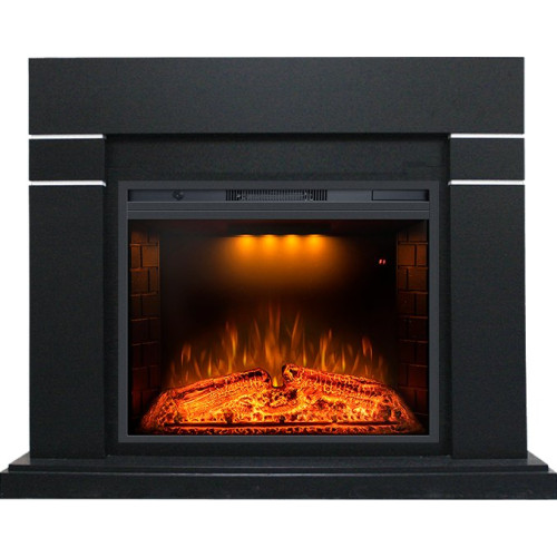 Royal Flame Lindos - Черный (Высота 985мм) с очагом Emerald 28