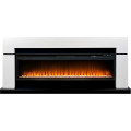 Royal Flame Lindos 60 - Белый с черным с очагом Vision 60 LED