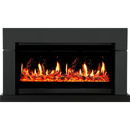 Royal Flame Lindos Graphite Grey (Ширина 1470мм) с очагом 5D V-ART 40