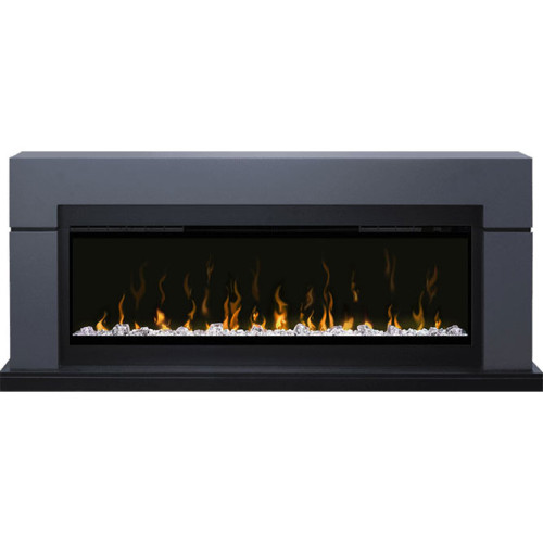 Dimplex Lindos (линейный) - Серый графит с очагом Ignite XLF50 Dimplex Lindos (линейный) - Серый графит с очагом Ignite XLF50