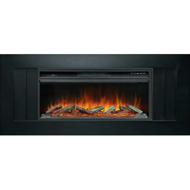 Royal Flame Line 42 - Черный с очагом Vision 42 LOG LED