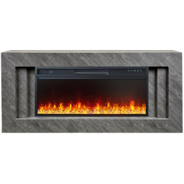 Royal Flame Line 42 Concrete (Разборный) - Серый бетон с очагом Vision 42 LED