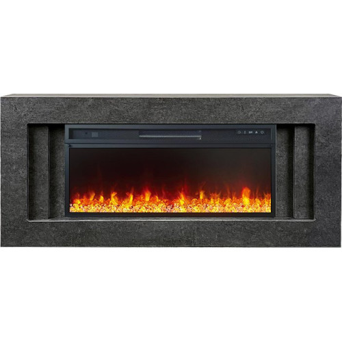 Royal Flame Line 42 Dark Grey - Темный серый с очагом Vision 42 LED