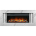 Royal Flame Line 42 SFT White Marble (Разборный) - Белый мрамор с очагом Vision 42 LOG LED
