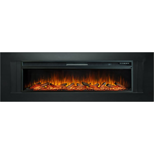 Royal Flame Line 60 - Черный с очагом Vision 60 LOG LED