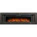 Royal Flame Line 60 SFT Stone Touch - Серый мрамор с очагом Vision 60 LOG LED